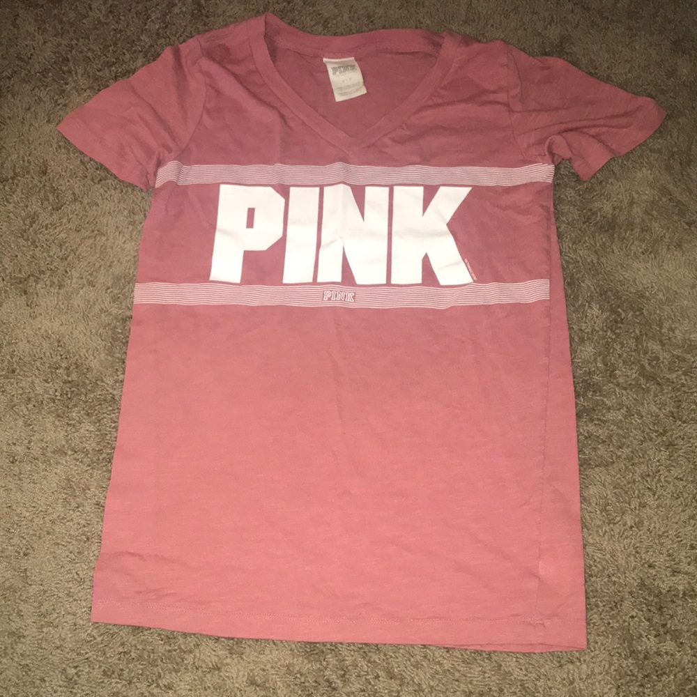 Women’s PINK V-Neck T-Shirt